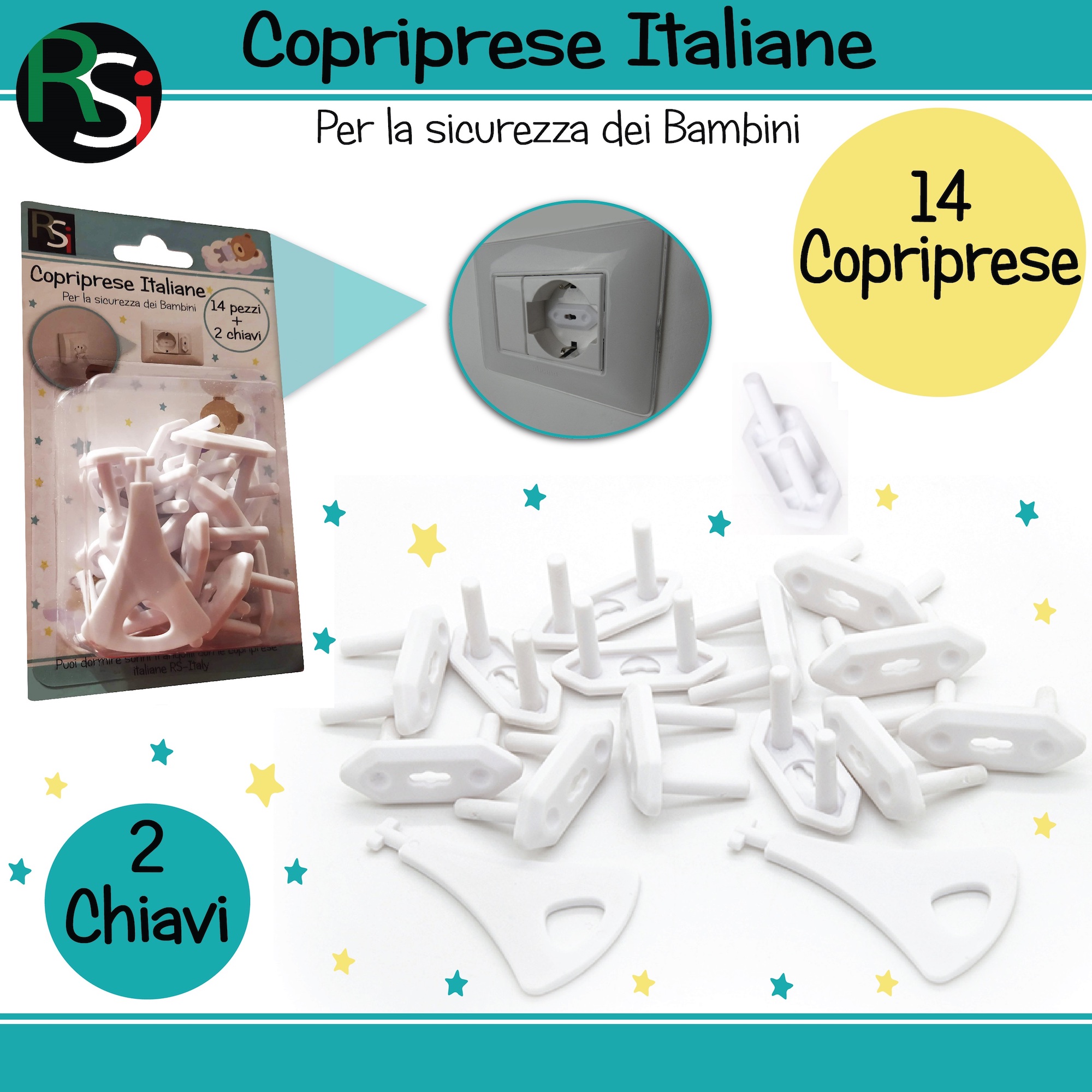 Copriprese Elettriche Per La Sicurezza Dei Bambini