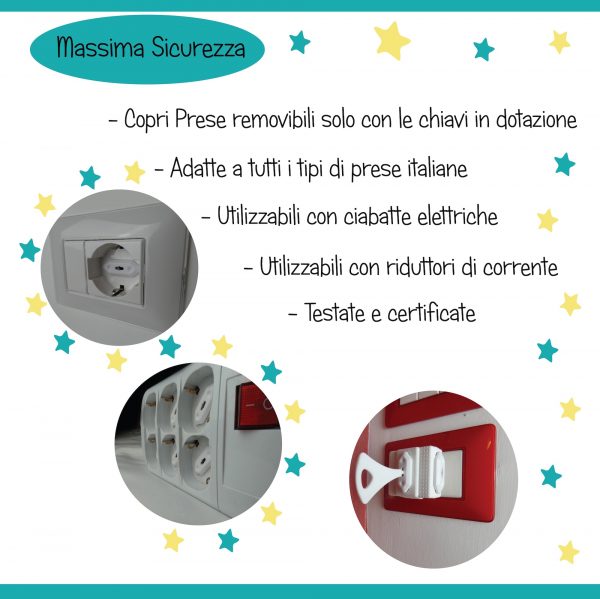 XPEX 10 Pezzi Copriprese per Bambini,Copri Presa elettrica Bambini,Copri  Prese Elettriche Bambini Copripresa di Sicurezza per Bambini : :  Prima infanzia